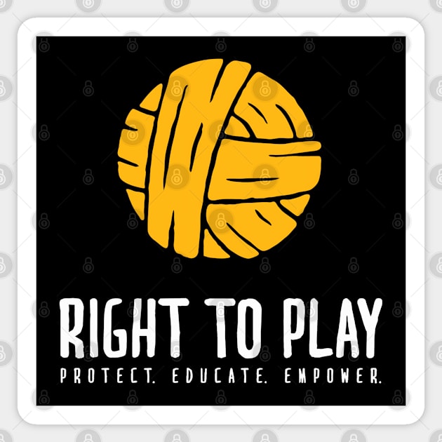 Right To Play Children's Charity Sticker by Timeless Chaos